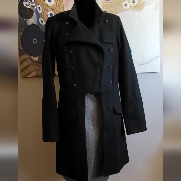 Vintage authentic steampunk Chloe military coat - size 38. - Picture 14 of 15